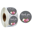 Roll Flower Decoration Thank You Seal Sticker Envelope Decoration Wedding Decoration, Size: 2.5cm/1inch(A-19) - Sticker & Tags by PMC TechLife | Online Shopping South Africa | PMC TechLife