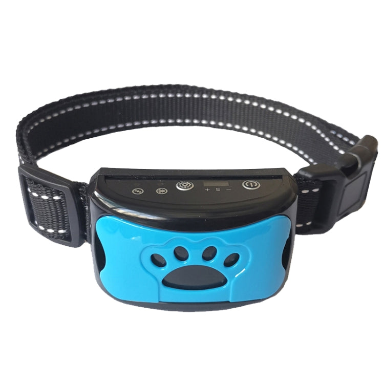 Rechargeable Water-resistant Intelligent Identification Automatic Lock Bark Stop(Sky Blue)