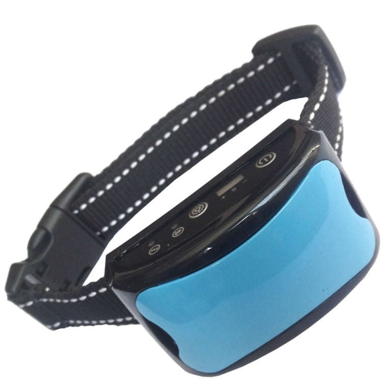 Rechargeable Water-resistant Intelligent Identification Automatic Lock Bark Stop(Sky Blue)