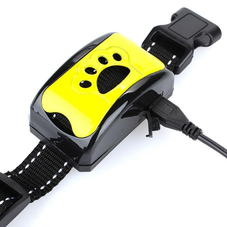 Rechargeable Water-resistant Intelligent Identification Automatic Lock Bark Stop(Green)
