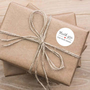Roll Seal Stickers Thank You  Stickers  Wedding Decoration Stickers Label, Size: 2.5cm/1inch(A-11)