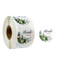 Roll Flower Thank You Sticker Birthday Party Wedding Decoration, Size: 2.5cm/1inch(A-13) - Sticker & Tags by PMC TechLife | Online Shopping South Africa | PMC TechLife