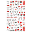 10pcs 3D Adhesive Butterfly Retro Rose Color Nail Art Sticker(F-627) - free shipping - PMC TechLife - Order now!