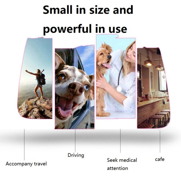 Portable Pet Backpack Dog Go Out Messenger Folding Bag Pet Supplies, Specification: Small(Pink)
