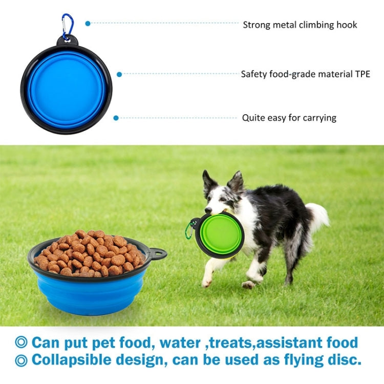 Pet Training Waist Bag With Belt Portable Outing Training Pet Snack Bag, Specification: Waist Bag+Folding Bowl