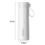 FANJANE Reminder Drinking Smart Thermos Cup(White)