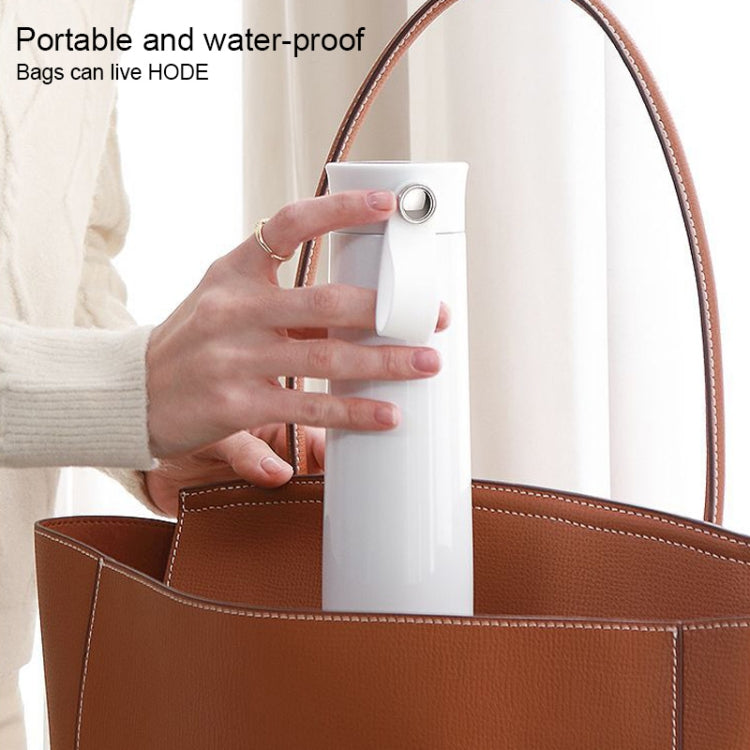 FANJANE Reminder Drinking Smart Thermos Cup(White)