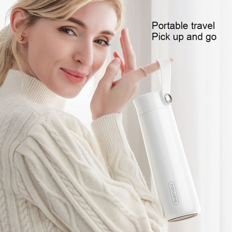 FANJANE Reminder Drinking Smart Thermos Cup(Yellow)