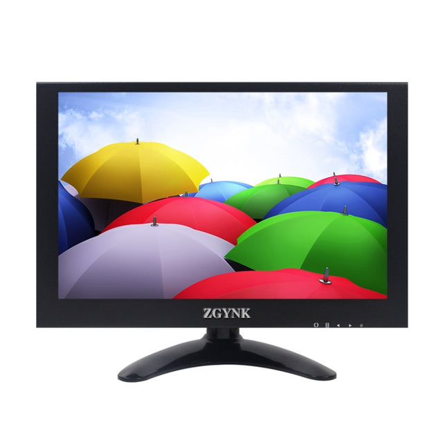 ZGYNK B1042 Portable High-Definition Metal Computer Monitor Display, Size:12.5 inch VGA AV HDMI BNC