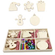Christmas Creative DIY Decoration Gift Set  Handmade Wood Chip Pendant, Style:JM02040 - Ornaments by PMC TechLife | Online Shopping South Africa | PMC TechLife