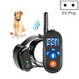 800m Remote Control Electric Shock Bark Stopper Vibration Warning Pet Supplies Electronic Waterproof Collar Dog Training Device, Style:556-1(EU Plug) - Training Aids by PMC TechLife | Online Shopping South Africa | PMC TechLife