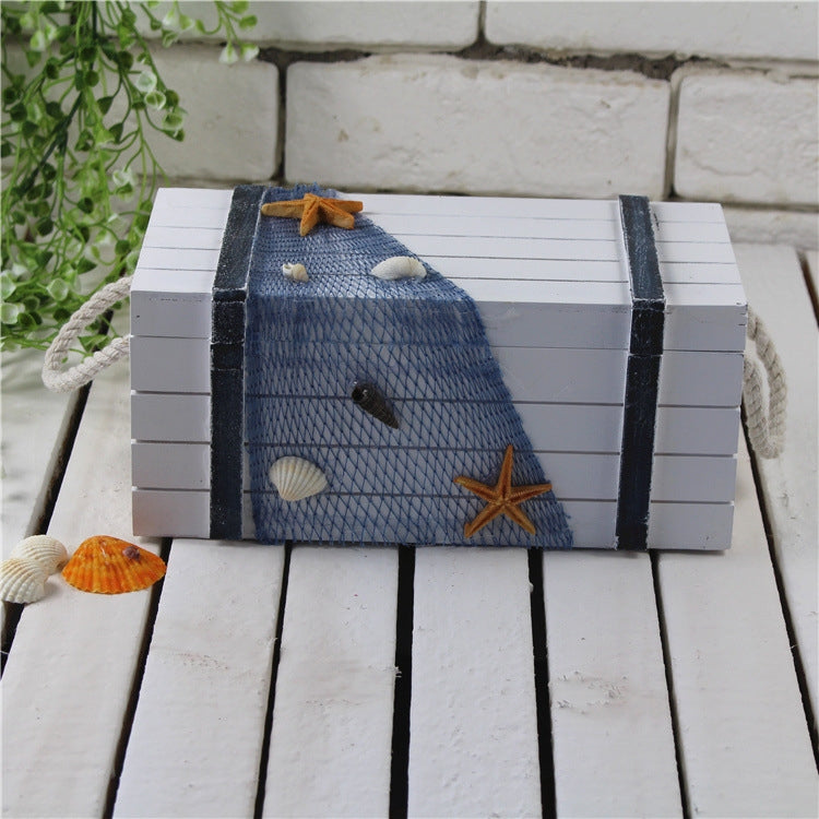 3 In 1 Wooden Storage Box Jewelry Boxes Wooden Box Decoration(White Set)
