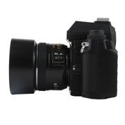 Non-Working Fake Dummy DSLR Camera Model DF Model Room Props Ornaments Display Photo Studio Camera Model Props, Color:Black(With Hood)