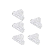 5 PCS Steam Mop Triangle Cloth Cover Replacement Pad for X5/H2O