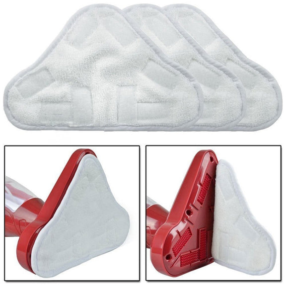 5 PCS Steam Mop Triangle Cloth Cover Replacement Pad for X5/H2O