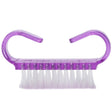 10 PCS Cleaning Brush Tools Nail Art Care Manicure Pedicure Remove Dust Small Angle Clean Brushes(Purple) - Nail Art Equipment by PMC TechLife | Online Shopping South Africa | PMC TechLife