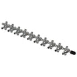 Fish Tank Oxygen Pipe Stainless Steel Distributor Oxygen Regulating Valve, Specification: Ten Heads - Air Pumps by PMC TechLife | Online Shopping South Africa | PMC TechLife