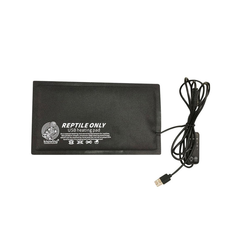 Knowing Climbing Pet Thermostat Time Switch Thermostatic Water-resistant USB Heating Pad, Specification: Without Switch, Size:S