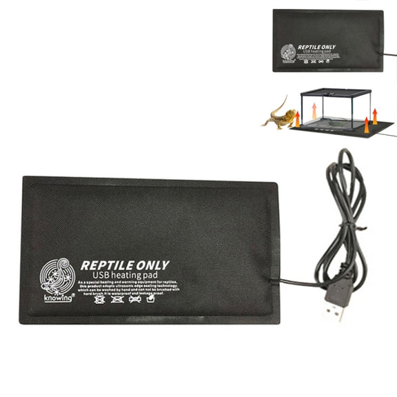 Knowing Climbing Pet Thermostat Time Switch Thermostatic Water-resistant USB Heating Pad, Specification: Without Switch, Size:S