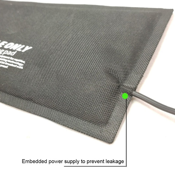 Knowing Climbing Pet Thermostat Time Switch Thermostatic Water-resistant USB Heating Pad, Specification: Without Switch, Size:S