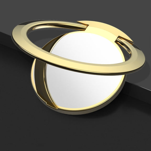 10 PCS Mobile Phone Ring Holder Creative Metal Ring Buckle Holder(Gold)