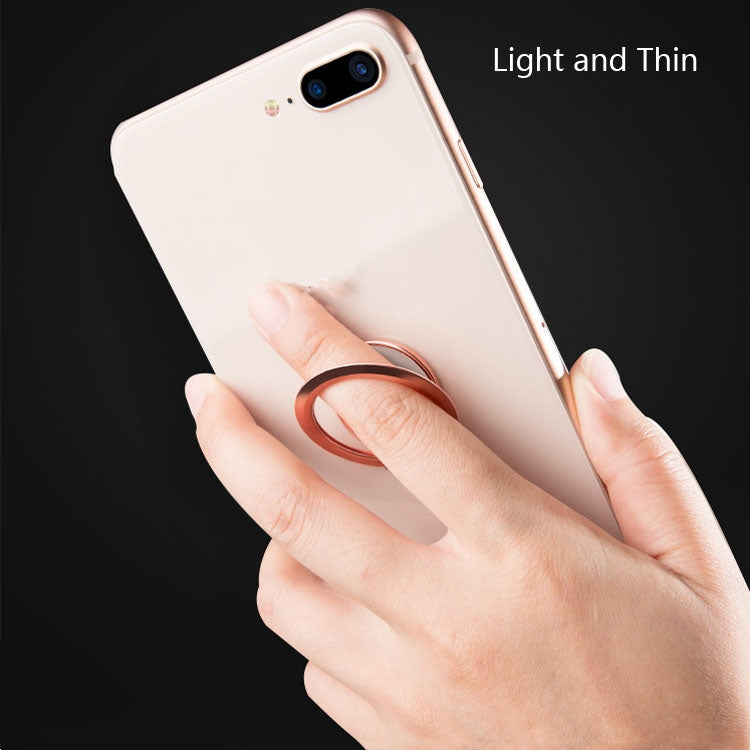10 PCS Mobile Phone Ring Holder Creative Metal Ring Buckle Holder(Silver)