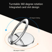 10 PCS Mobile Phone Ring Holder Creative Metal Ring Buckle Holder(Gold)