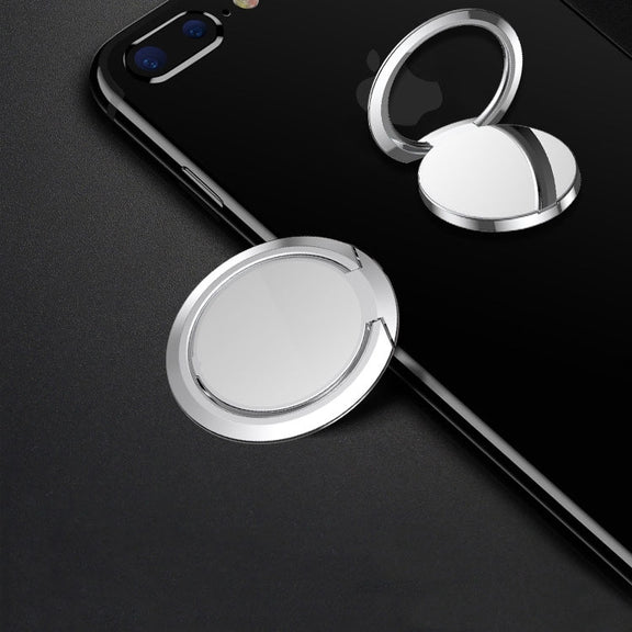 10 PCS Mobile Phone Ring Holder Creative Metal Ring Buckle Holder(Gold)