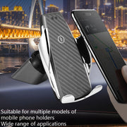 5 PCS Car Phone Holder Base Universal Car Air Outlet Clip Bracket Base, Colour: Silver Reflective