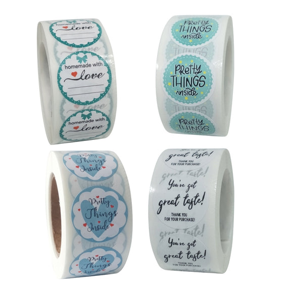 Wedding Party Stickers Label, Size: 2.5 cm/1 inch(A-24)