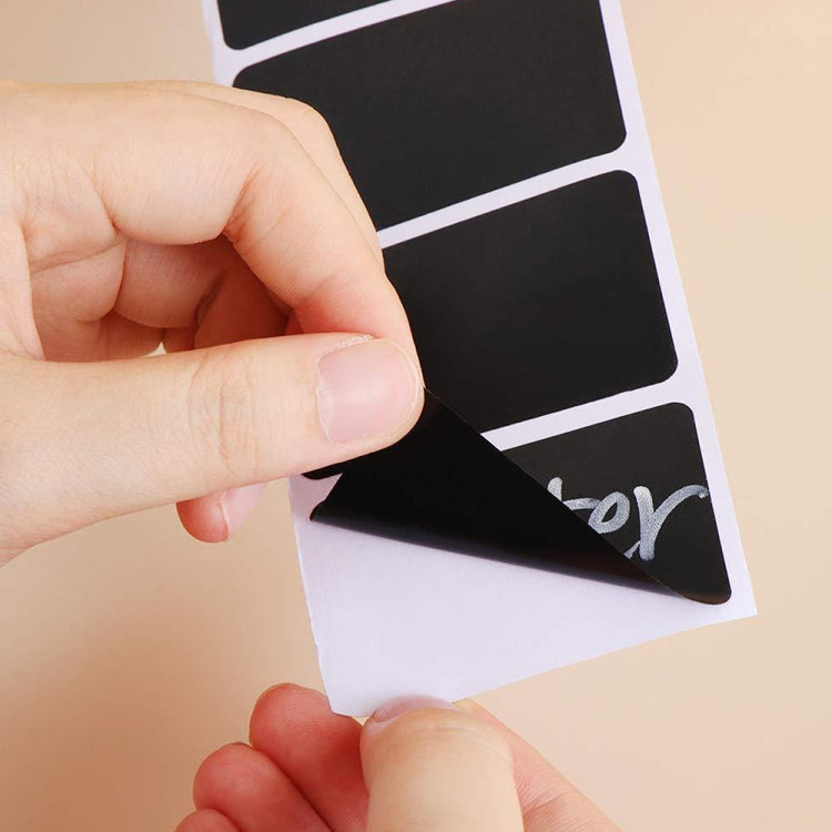 Removable Writing Chalkboard Sticker Home Kitchen Supplies Label, Size: 3.5x5.5cm(I-01)