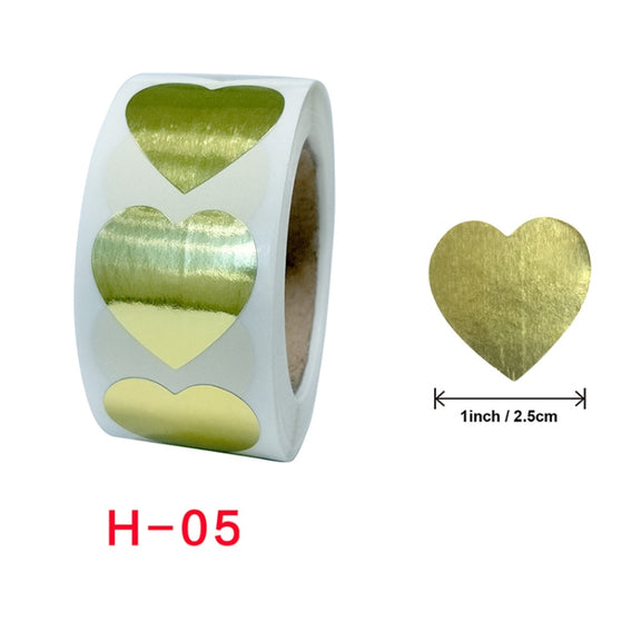 5 PCS Baking Handmade Decorative Stickers Label, Size: 2.5 cm / 1 inch(H-05)
