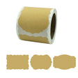 3 PCS Natural Kraft Paper Christmas Label Gift Decoration Stickers, Size: 75 x 50mm(B-63) - Printer Paper & Stickers by PMC TechLife | Online Shopping South Africa | PMC TechLife