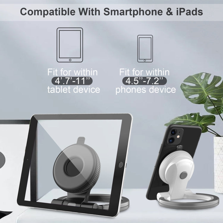 Two-in-one Multifunctional Wall-mounted Desktop Phone Computer Bracket(Black Nano Stickers)