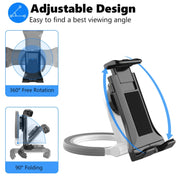 Two-in-one Multifunctional Wall-mounted Desktop Phone Computer Bracket(Black Chuck)