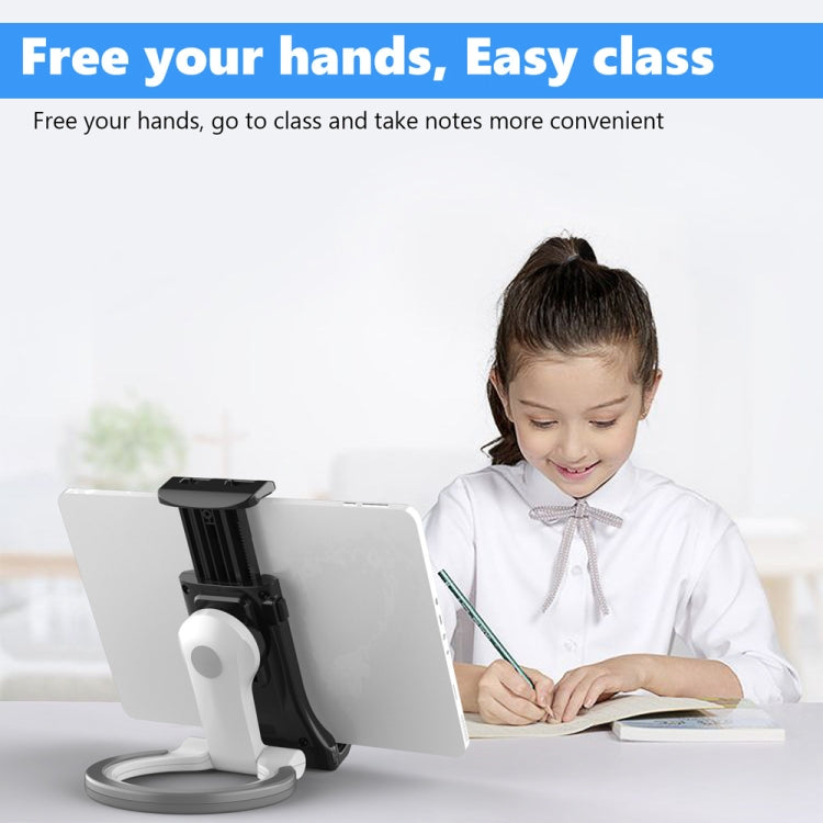 Two-in-one Multifunctional Wall-mounted Desktop Phone Computer Bracket(Black Chuck)