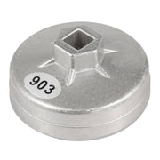 903 74mm 14 Flute Aluminum Oil Filter Wrench Socket Remover Tool for BMW AUDI Benz