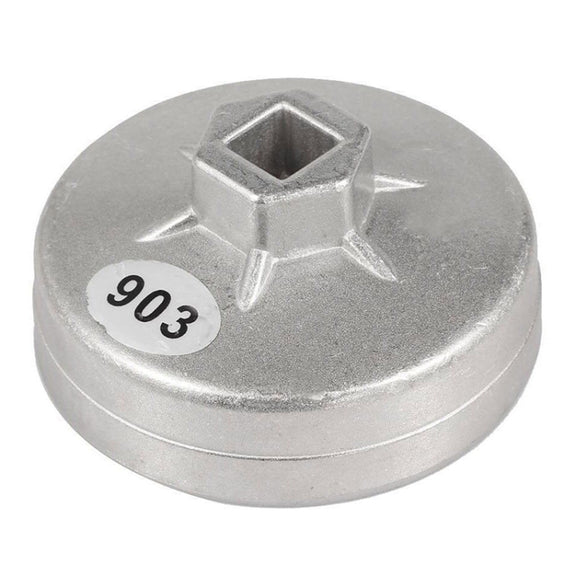 903 74mm 14 Flute Aluminum Oil Filter Wrench Socket Remover Tool for BMW AUDI Benz