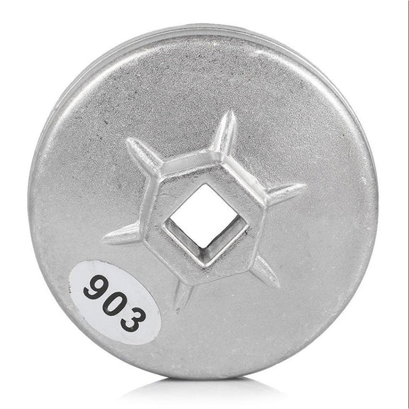 903 74mm 14 Flute Aluminum Oil Filter Wrench Socket Remover Tool for BMW AUDI Benz
