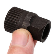 Spline Alternator Clutch Free Wheel Pulley Removal Tools Installations Socket(Black)