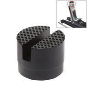 Floor Slotted Car Rubber Jack Pad Frame Protector Adapter Jacking Disk Pad Tool(Black)