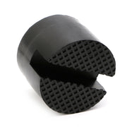 Floor Slotted Car Rubber Jack Pad Frame Protector Adapter Jacking Disk Pad Tool(Black)