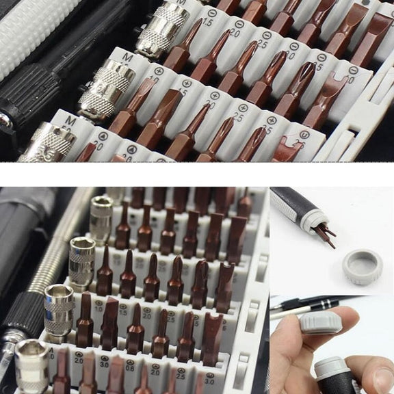 60 in 1 S2 Mobile Phone Notebook Computer Disassembly Tool Repair Phillips Screwdriver(Black)