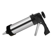 Multi-Function Stainless Steel Piping Gun Set Cookie Biscuits Hand Pressing Biscuit Machine Household DIY Baking Tools
