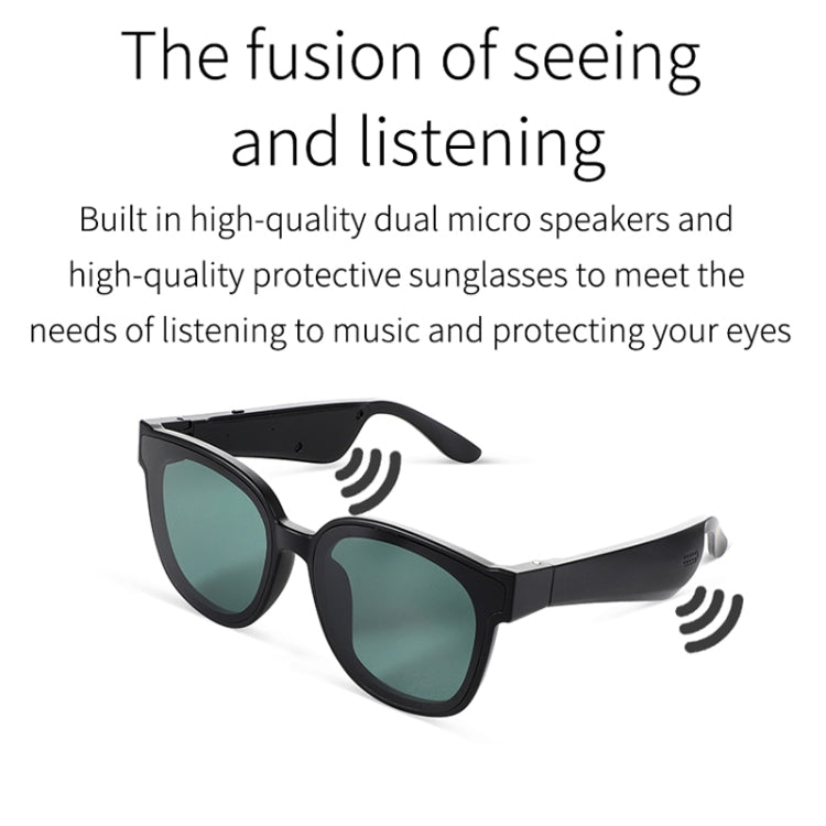 A13 Smart Audio Sunglasses Bluetooth Earphone(Brown)