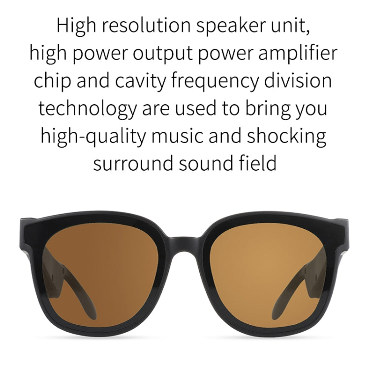 A13 Smart Audio Sunglasses Bluetooth Earphone(Dark Green)