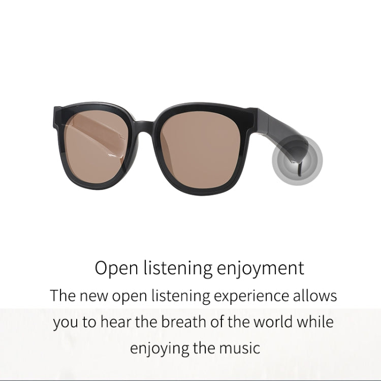 A13 Smart Audio Sunglasses Bluetooth Earphone(Brown)