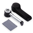 Handheld With Scale With 3 Lights 45 Times Magnifying Glass High-Definition Double Lens Magnifying Glass - Hand Held Style by PMC TechLife | Online Shopping South Africa | PMC TechLife