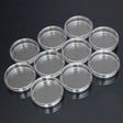 10 PCS Polystyrene Sterile Petri Dishes Bacteria Dish Laboratory Biological Scientific Lab Supplies, Size:90mm - free shipping - PMC TechLife - Order now!