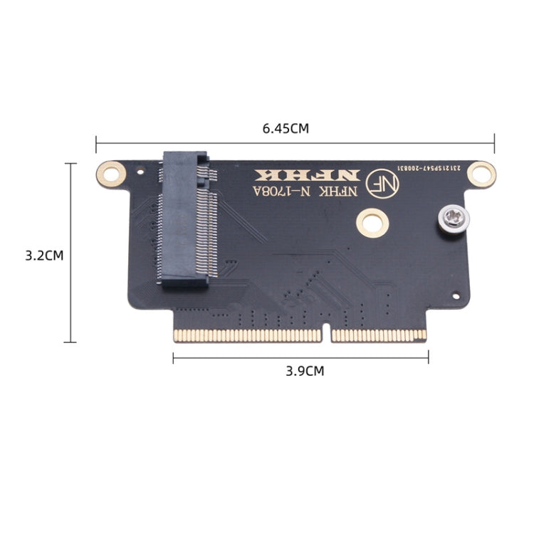 NVMe M.2 NGFF SSD Adapter Card for MacBook Pro 13.3 inch A1708 (2016